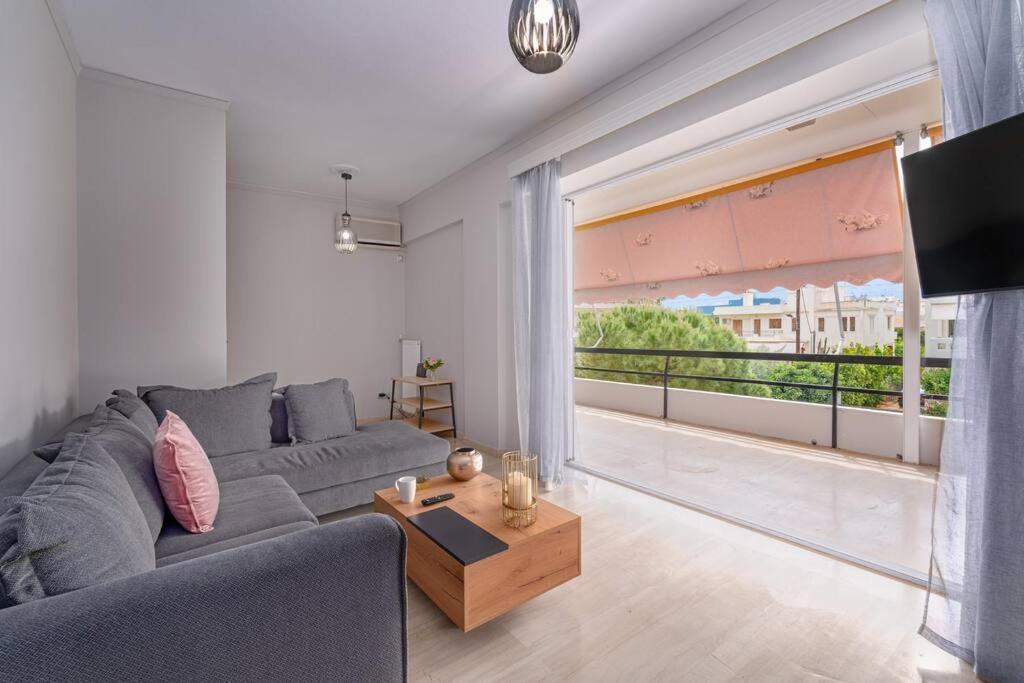 Peaceful 2 Bedroom In Glyfada Center Athen Eksteriør bilde